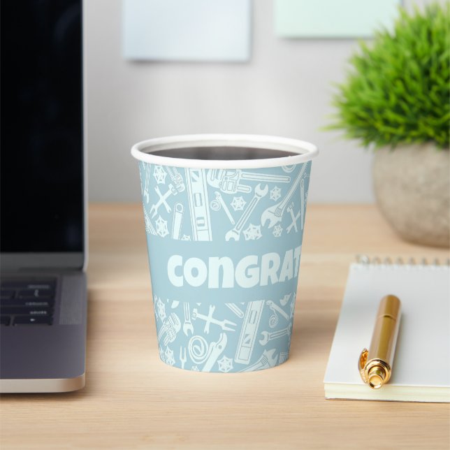  Plumbing Tools, Construction Paper Cups (Insitu)