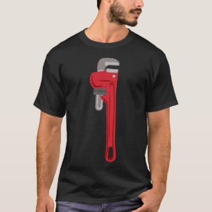 Plumbing With A Big Wrench Work doughnut animal T-Shirt