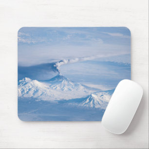 Plume Emanating From Kliuchevskoi Volcano. Mouse Mat