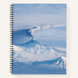 Plume Emanating From Kliuchevskoi Volcano. Notebook