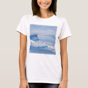 Plume Emanating From Kliuchevskoi Volcano. T-Shirt