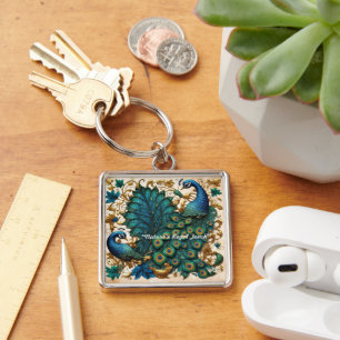 "Plume of Majesty" Key Ring
