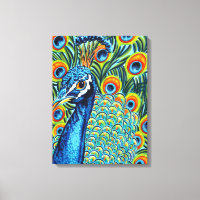Plumed Peacock I
