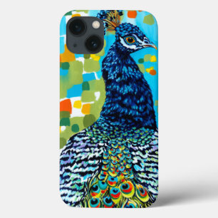 Plumed Peacock II iPhone 13 Case