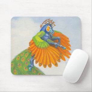 Plumed Pegasus Mouse Mat