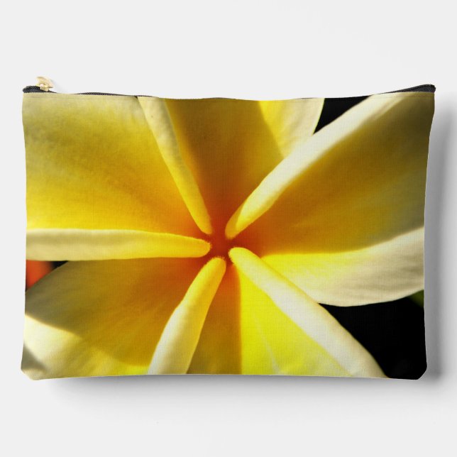 plumeria accessory pouch (Front)
