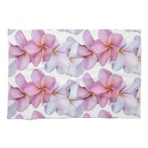 Plumeria Blooms Kitchen Towels