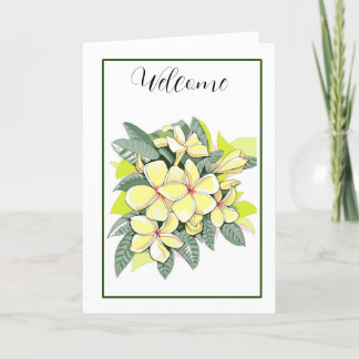Plumeria card