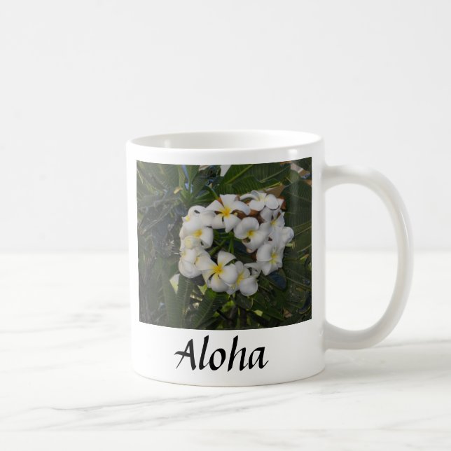 Plumeria Coffee Mug (Right)
