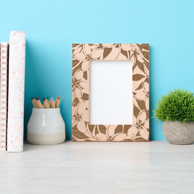 Plumeria Etched Frames (Front)