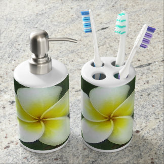 Plumeria Extreme Bathroom Set