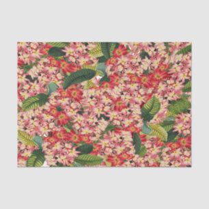 Plumeria Flowers Floral Tropical Tissue Paper