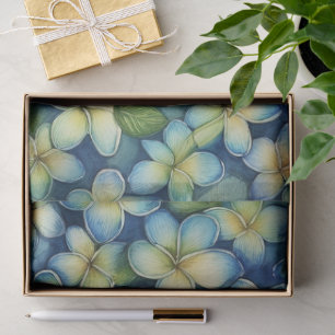 Plumeria Garden Tissue Paper
