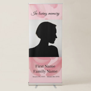 Plumeria memorial retractable banner