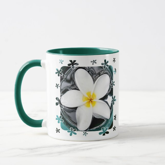 Plumeria Mug (Left)