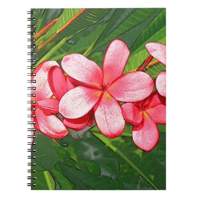 Plumeria Notebook (Front)