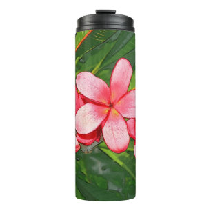 Plumeria Thermal Tumbler