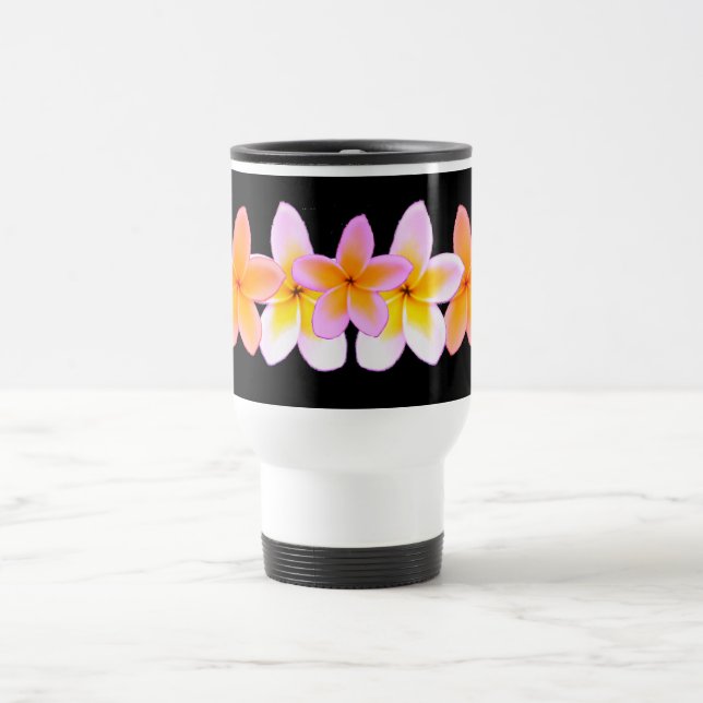 Plumeria Travel Mug (Center)