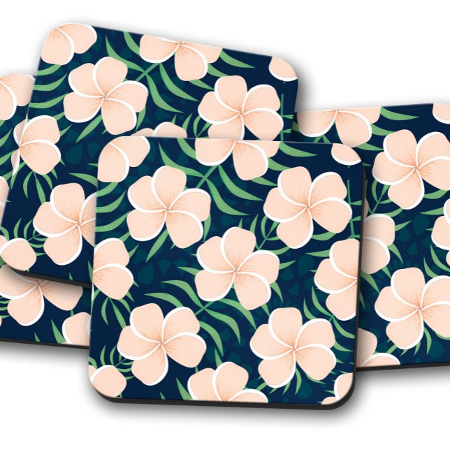 Plumeria Tropical Flower | Cute Plumeria Coasters (Creator Uploaded)