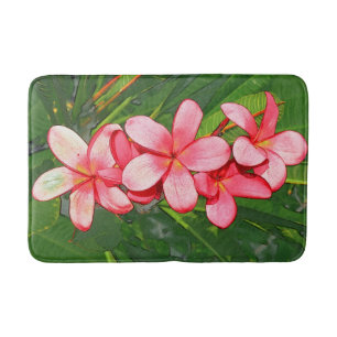 Plumerias Bath Mat