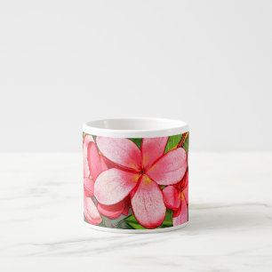 Plumerias Espresso Cup
