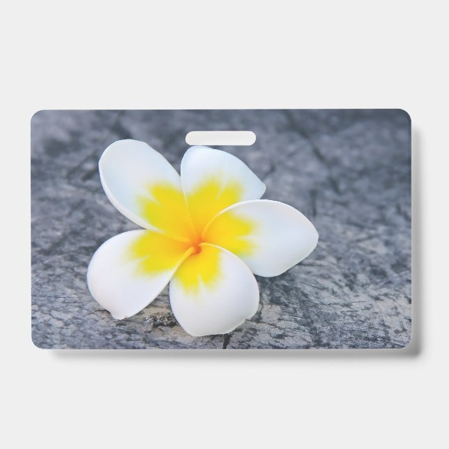 Plumerias ID Badge (Front)