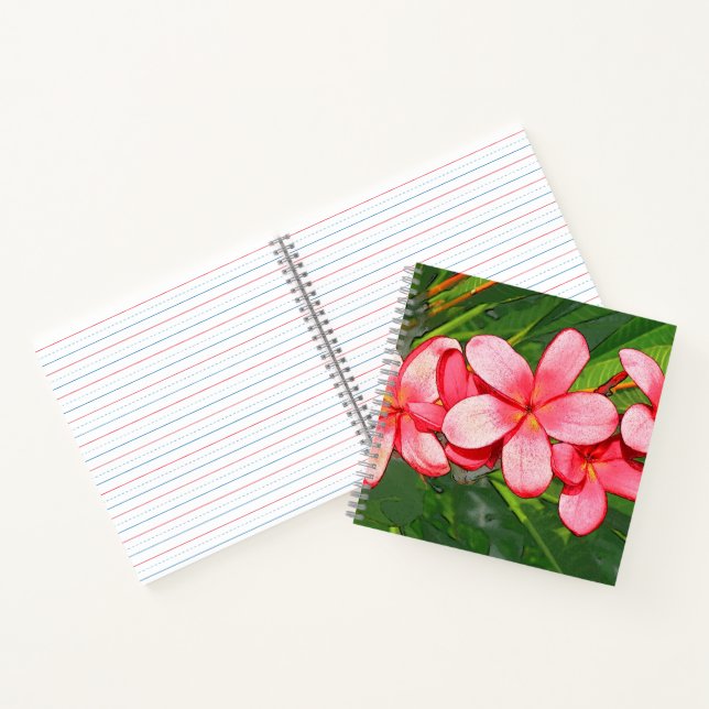 Plumerias Notebook (Inside)