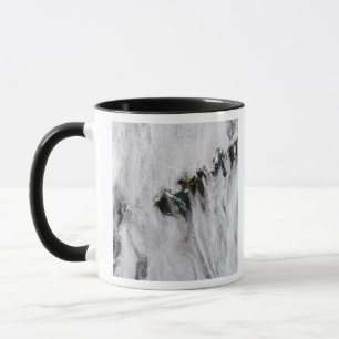 Plumes from Okmok Volcano, Aleutian Islands Mug