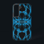 Plumes of Blue Smoke - on white Samsung Galaxy Case<br><div class="desc">Plumes of Blue Smoke - on white</div>