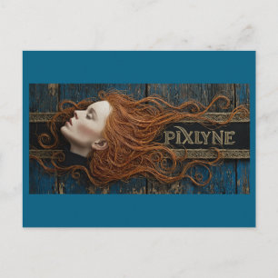 Plumita Voladora Post Card