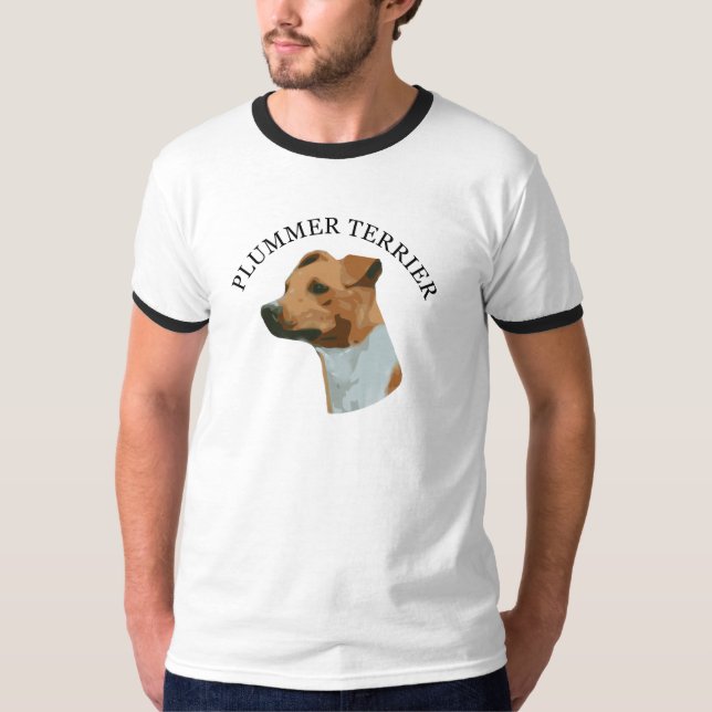 Plummer Terrier T Shirt (Front)