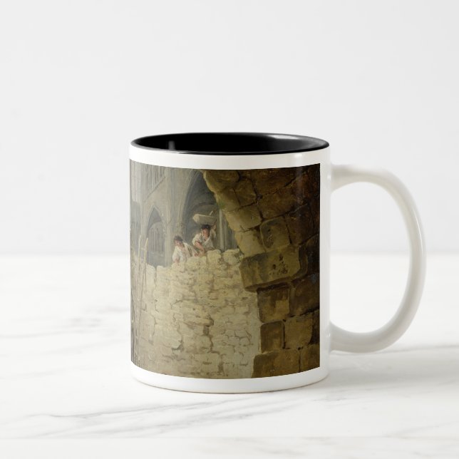 Plundering the Royal Vaults Two-Tone Coffee Mug (Right)