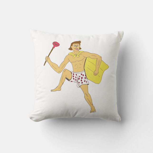 plunger and underwear  cushion (Front)