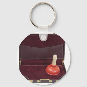 PlungerInBriefcase051411 Key Ring