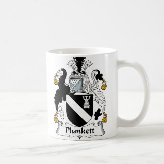 Plunkett Family Crest Coffee Mug