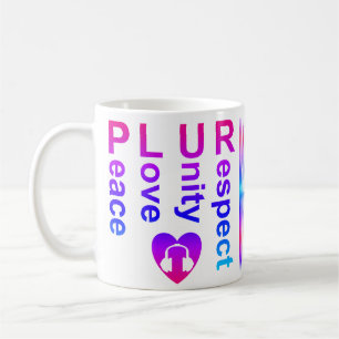 PLUR (Peace Love Unity Respect) Coffee Mug