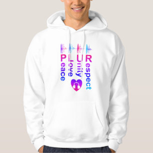 PLUR (Peace Love Unity Respect) Hoodie