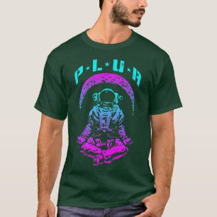 PLUR Peace Love Unity Respect Techno Rave EDM Astr T-Shirt