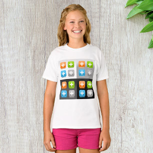 Plus Icons Girls T-Shirt