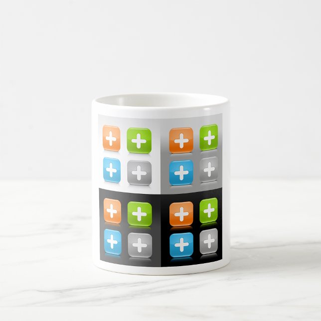 Plus Icons Mug (Creator Uploaded)