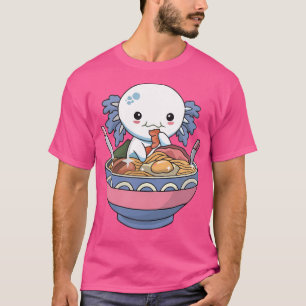 Plush Axolotl Ramen Shirt Kawaii Stuff Japanese Ra