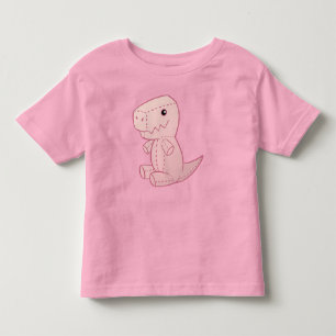 Plush Cute T-Rex Toddler T-Shirt