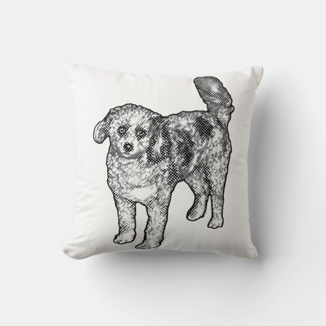 Plush Dot Haven Cushion (Front)