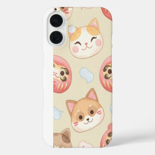 Plush Faces by Natasha Us iPhone 16 Case