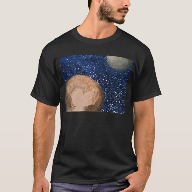 Pluto and Charon T-Shirt (Front)