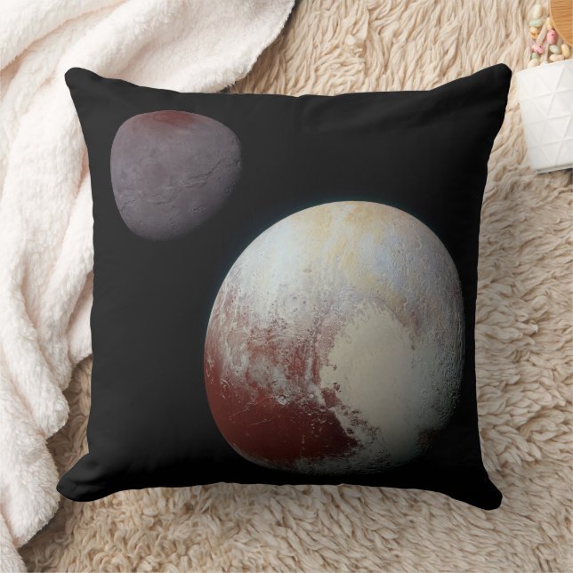 Pluto & Charon 9th or Dwarf Planet Solar System Cushion (Blanket)