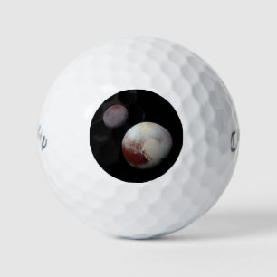 Pluto & Charon 9th or Dwarf Planet Solar System Golf Balls
