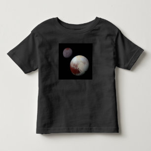 Pluto & Charon 9th or Dwarf Planet Solar System Toddler T-Shirt