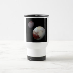 Pluto & Charon 9th or Dwarf Planet Solar System Travel Mug