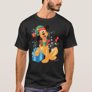 Pluto Dog Mickey Christmas T-Shirt